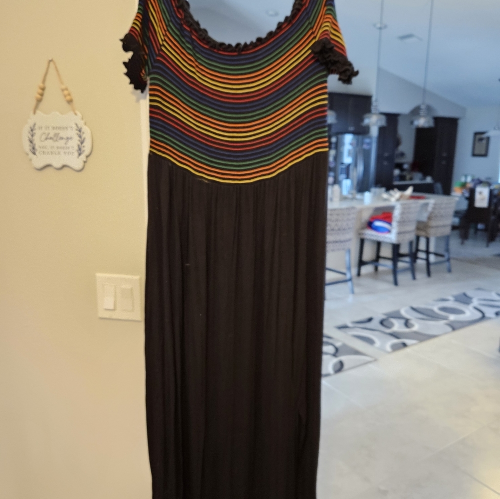 Heart Hip Long Dress, size 3X
